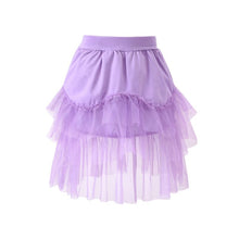 Load image into Gallery viewer, Girls Purple &quot;Mesh Me&quot; flutter Skirt

